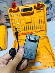 Dewalt 64V Cordless Drill with Hammer 3 function Drill with double lithium battries
