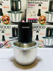Kenwood 3 in 1 Meat and Vegetable Chopper KW-8725 Capacity: 3L