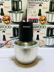 Kenwood 3 in 1 Meat and Vegetable Chopper KW-8725 Capacity: 3L