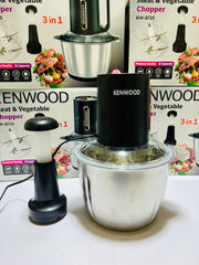 Kenwood 3 in 1 Meat and Vegetable Chopper KW-8725 Capacity: 3L