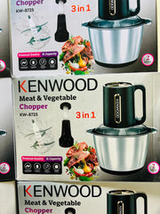 Kenwood 3 in 1 Meat and Vegetable Chopper KW-8725 Capacity: 3L