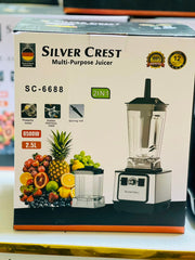 Silver Crest 2 in 1 Juicer | Juicer Blender | Grinder Jar | 1 Years Warranty