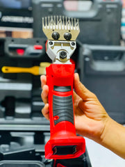 Rechargeable Animal Trimmer Machine |Dual Batteries + Cahrger | Kit with Cleaning and Screwing