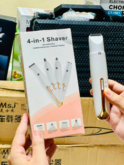 4 in 1 Flawless hair remover | Shaver | Trimmer | Eyebrow trimmer | Precision Trimmer