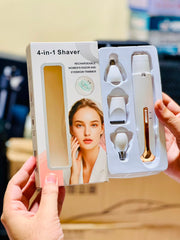4 in 1 Flawless hair remover | Shaver | Trimmer | Eyebrow trimmer | Precision Trimmer