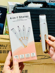 4 in 1 Flawless hair remover | Shaver | Trimmer | Eyebrow trimmer | Precision Trimmer