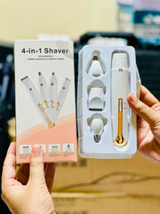 4 in 1 Flawless hair remover | Shaver | Trimmer | Eyebrow trimmer | Precision Trimmer