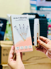 4 in 1 Flawless hair remover | Shaver | Trimmer | Eyebrow trimmer | Precision Trimmer