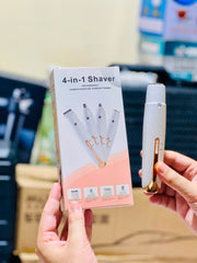 4 in 1 Flawless hair remover | Shaver | Trimmer | Eyebrow trimmer | Precision Trimmer