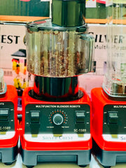 Silver Crest 3 in 1 Juicer Blender | Juicer | Grinder | Chopper | 3 plug + 1 year Warranty