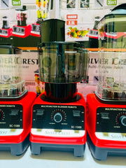 Silver Crest 3 in 1 Juicer Blender | Juicer | Grinder | Chopper | 3 plug + 1 year Warranty