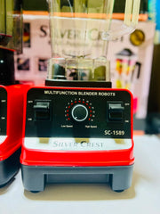 Silver Crest 3 in 1 Juicer Blender | Juicer | Grinder | Chopper | 3 plug + 1 year Warranty