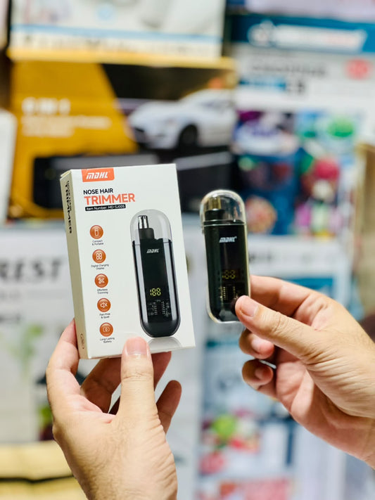 MDHL mini rechargeable Nose & Ear trimmer | Transparent Design | high quality