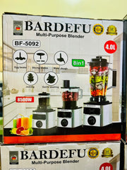 Bardefu 8 in 1 Juicer Blender | Chopper | Grinder | citrus juicer | Garlic Peeler |