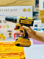 Dewalt 48V Drill Machine | with 20 pcs Drill bits and Screwdriver Heads | 2 Batteries and Charger