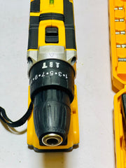 Dewalt 48V Drill Machine | with 20 pcs Drill bits and Screwdriver Heads | 2 Batteries and Charger