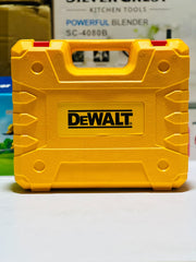 Dewalt 48V Drill Machine | with 20 pcs Drill bits and Screwdriver Heads | 2 Batteries and Charger