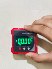 Digital Magnetic Angle Finder with Laser Level | Electronic Inclinometer