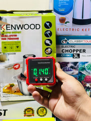 Digital Magnetic Angle Finder with Laser Level | Electronic Inclinometer