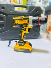 Dewalt 117 pcs Drill kit | Drill Machine | Dual Batteries | 117 pcs Accessories | Original Dewalt Charger |