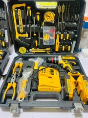 Dewalt 117 pcs Drill kit | Drill Machine | Dual Batteries | 117 pcs Accessories | Original Dewalt Charger |