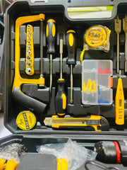 Dewalt 117 pcs Drill kit | Drill Machine | Dual Batteries | 117 pcs Accessories | Original Dewalt Charger |