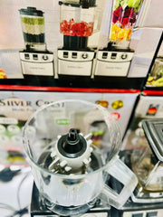 Silver Crest 8 in 1 Juicer Blender | Chopper | Juicer | Grinder | Citrus Juicer | Garlic Peeler | Dough kneader | Salad Cutter and Much More
