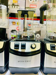 Silver Crest 8 in 1 Juicer Blender | Chopper | Juicer | Grinder | Citrus Juicer | Garlic Peeler | Dough kneader | Salad Cutter and Much More