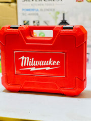 Milwaukee Rechargeable Drill Machine With 2 Batteries and polisher | Extender and Charger