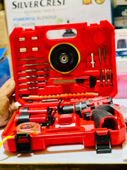 Milwaukee Rechargeable Drill Machine With 2 Batteries and polisher | Extender and Charger