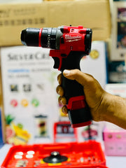 Milwaukee Rechargeable Drill Machine With 2 Batteries and polisher | Extender and Charger