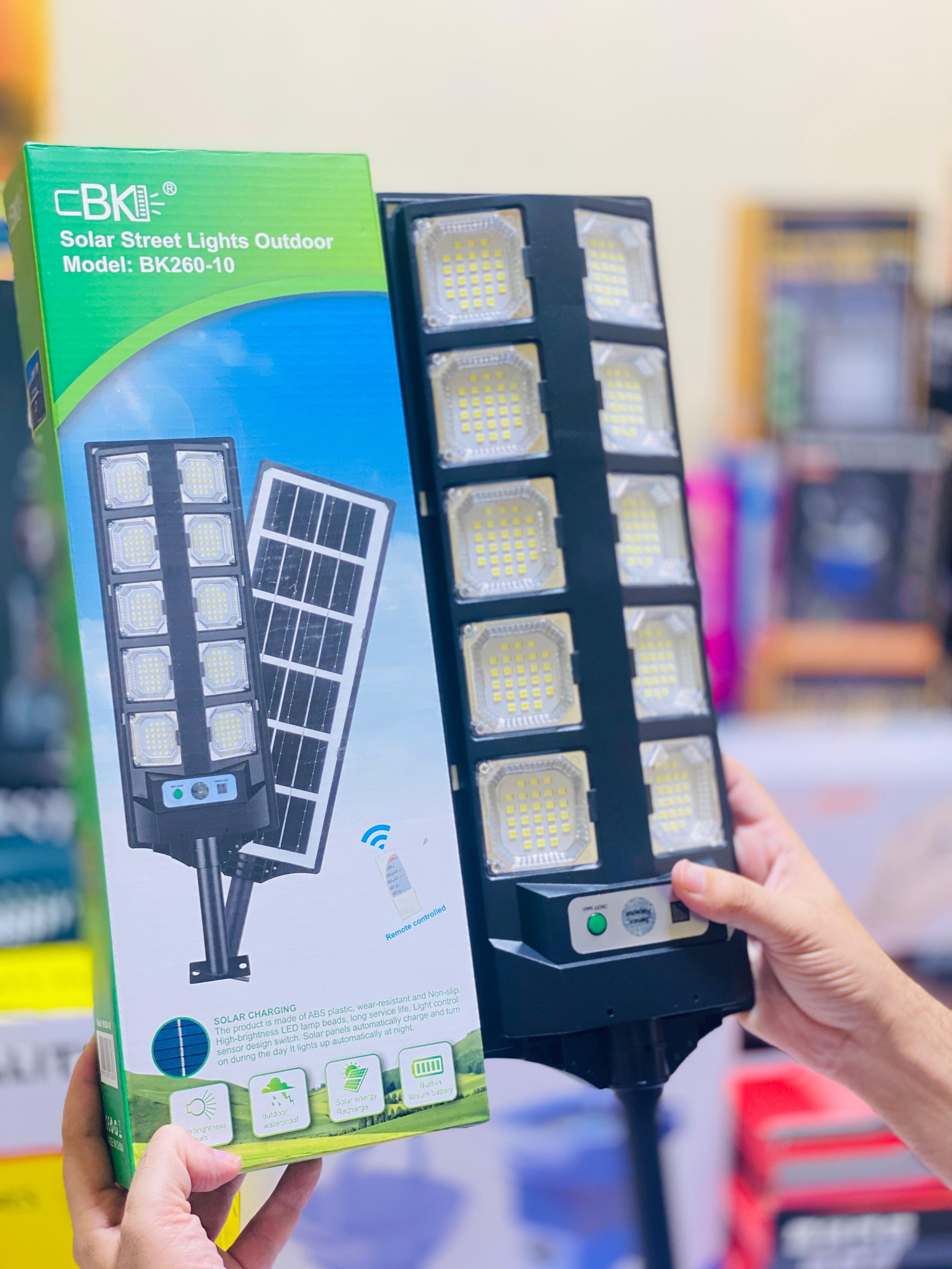 10 Cob Led Sensor Solar Light - Remote control - Rechargeable – Shah ...