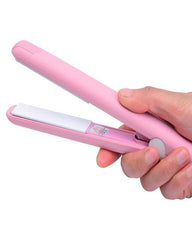 Mini Small Hair Straightener Student Mini Crystal Flat Iron Bangs Straight Hair Curler Fashion Portable Hair Styling Tools