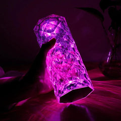 CRYSTAL DIAMOND LAMP