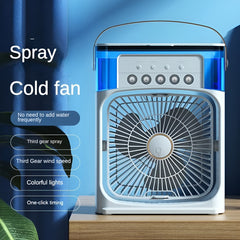 4 In 1 Fan Air Cooler with Humidifier & Night Light | Mist Fan