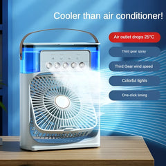 4 In 1 Fan Air Cooler with Humidifier & Night Light | Mist Fan