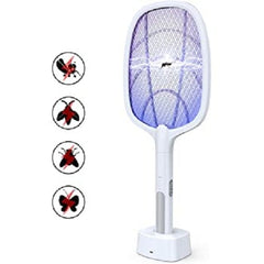 2 in 1 Rechargeable mosquito killer racket 2 in 1 and night lamp Mosqutio