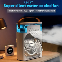 4 In 1 Fan Air Cooler with Humidifier & Night Light | Mist Fan